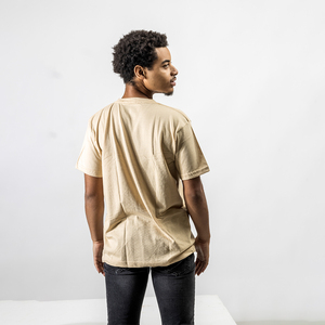 T-shirt Homme Uni en Coton 100% Écologique 200 GSM Respirant Séchage Rapide Coupe Droite Décontractée Col Rond Couleur Unie Vierge - Product Image 1