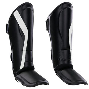 Protège-tibias de football pour adulte unisexe avec manchon de compression en nid d'abeille pour le soutien des jambes et des mollets - Product Image 1