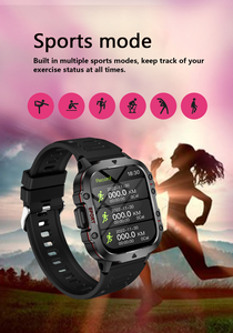 <span class=keywords><strong>Nouvelle</strong></span> montre connectée intelligente TFT IP67 44-49 mm, unisexe, tracker de fitness avec modes multisports H23 pour Android et iOS - Product Image 5