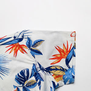 Chemise boutonnée pour homme Aloha personnalisée imprimée 100% coton, chemise de plage, chemise hawaïenne pour les vacances - Product Image 5