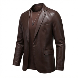 Men's Polyester Stand Collar <b>Jacket</b> Windproof Waterproof Slim Fit Zipper Casual Outdoor <b>Jacket</b> Wholesale Custom OEM - Product Image 1