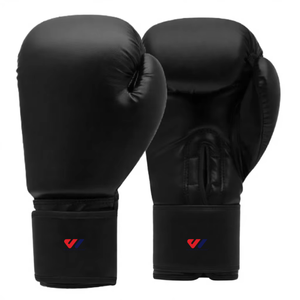 Gants de boxe professionnels de haute qualité 8oz 10oz 12oz en cuir PU avec sangle de poignet réglable et fermeture auto-agrippante personnalisable - Product Image 3