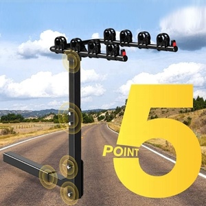 Porte-vélos robuste pour attelage avec structure en acier renforcé - Product Image 4