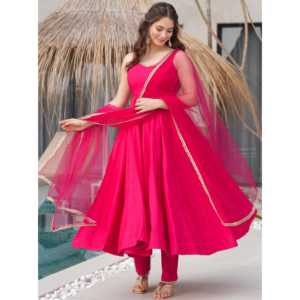 Vestido de Diseñador - Parte Inferior y Dupatta para Fiesta, Talla XS - Product Image 4