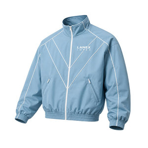High Quality Lightweight Sports Windbreaker <b>Jacket</b> Premium Polyester Zip Up Track <b>Jacket</b> for <b>Men</b> Athletic Training Outdoor Wear - Product Image 1