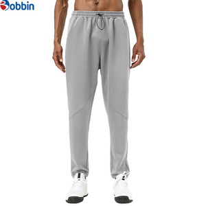 Pantalones Deportivos de Lona de Marca Moderna, Pantalones de Entrenamiento con Cordón, Bolsillos Laterales, Color Sólido, Pantalones de Fitness para Hombre, Pantalones de Gimnasio - Product Image 4