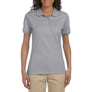 เสื้อโปโลผู้หญิงดีไซน์แขนสั้น วัสดุระบายอากาศได้ดี เหมาะสำหรับใส่ในชีวิตประจำวันช่วงฤดูร้อนและการแต่งกายแบบสบายๆ - Product Image 5