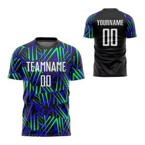 Camiseta de Fútbol, Nuevo Diseño, para Hombre, Alta Calidad, 100% Poliéster, Elástica en Cuatro Direcciones, Ecológica, de Secado Rápido - Product Image 3