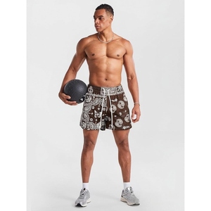 <b>Men</b> basketball paisley bandana print <b>mesh</b> <b>shorts</b> quick dry breathable lightweight gym fitness athletic sportswear USA quality - Product Image 4