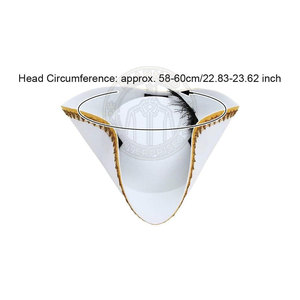 Best Selling <b>Adults</b> Character Tricorn <b>Hat</b>-Lightweight Eco-Friendly Adjustable Fit Comfortable Cotton Linen Lining Outdoor Four - Product Image 6