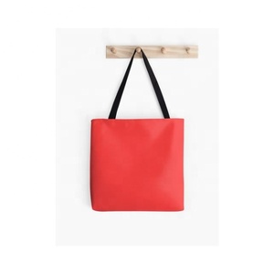 Summer Versatile New <b>Plain</b> Embroidered Foldable Shopper Tote Folding Convenient <b>Large</b> Capacity Storage Bag With GOTS Approval - Product Image 5
