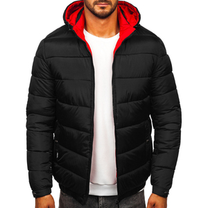 2025 New Fashion <b>Men's</b> Winter Puffer <b>Jacket</b> Plus Size Front Logo Windproof & Breathable <b>for</b> <b>Men</b> and Women Cold Season - Product Image 1