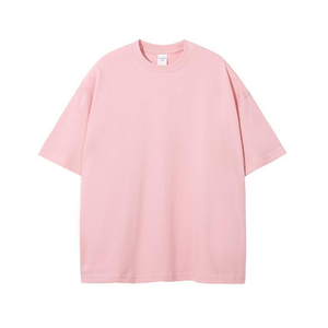 T-shirt unisexe 100% coton biologique, style streetwear, décontracté, confortable, tendance, manches courtes, coupe ample, impressions personnalisables, livraison rapide - Product Image 2