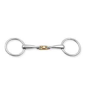 บิตม้าแบบหลวม สแตนเลสสตีล สำหรับฝึกขี่ม้า ปากเรียบ อุปกรณ์ขี่ม้า - Product Image 4