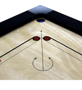 26” carrom <b>board</b> High Quality Wooden Carrom <b>Board</b> 2 X 1.5 Inch Border Size Classic Strike and Pocket <b>Table</b> <b>Game</b> with Custom Logo - Product Image 4