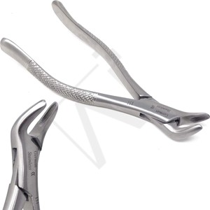 Forceps d'extraction dentaire universels inférieurs en acier inoxydable de qualité supérieure, pinces d'extraction dentaire, instruments de chirurgie buccale - Product Image 1
