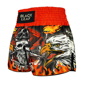 Shorts de boxe thaïlandaise personnalisés, matériau léger de qualité supérieure avec logo d'équipe, fabricant de vêtements de sport OEM dans le monde entier - Product Image 6