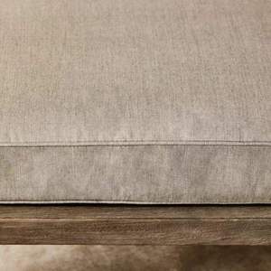 Ensemble de canapés de jardin d'extérieur moderne gris en bois délavé, canapé d'angle pour patio avec coussins pour cour, 4 pièces - Product Image 4