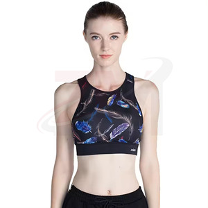 Soutien-gorge de sport à fermeture avant pour usage quotidien, bretelles non réglables, compression légère, fabrication sur mesure OME, soutien-gorge de sport de haute qualité - Product Image 2