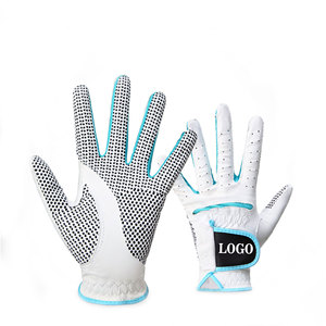 Gants de golf pour gauchers de haute qualité en gros avec emballage personnalisé en cuir PU coloré pour une meilleure adhérence à votre club - Product Image 6