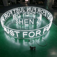 Pendentif en acrylique personnalisé, panneau néon en acrylique, néon LED pour plafond, idéal pour la décoration de bars, discothèques, salles de jeux et de maison.