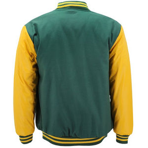 Blouson universitaire homme à manches longues 2026, haute qualité, vente en gros, meilleur design, coupe ajustée, uni, vierge, style baseball, OEM - Product Image 5