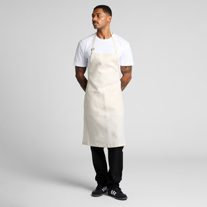 Hair Stylist <b>Aprons</b> <b>Work</b> <b>Aprons</b> For Women's With Pocket Adult Blue Cotton Denim <b>Apron</b> Made In Pakistan - Product Image 1