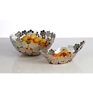 Bol décoratif élégant en métal pour la décoration et la table, bol en métal écologique de qualité supérieure, luxe moderne, pour café et repas, sûr pour la maison, plaqué. - Product Image 3