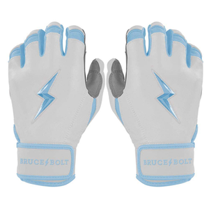 Qaswa Sports Professional High Performance Leather Bright Crimson Athletic Batting <b>Gloves</b> Velcro Closure Textured Palms XL XXL - Product Image 1