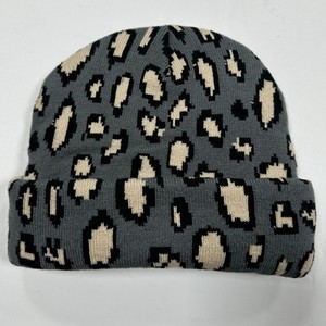MILIENZ OEM Custom Logo Digital Printed Jacquard Acrylic Beanie <b>Women</b> <b>Winter</b> <b>Hats</b> Wind-Proof Skull Design Sports Hip-Hop - Product Image 4
