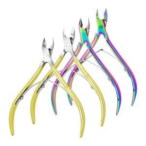 Pince à cuticules professionnelle en acier inoxydable – Mâchoires de précision, poignée antidérapante, qualité salon – Acier résistant à la rouille - Product Image 2