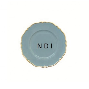 Plato de acero inoxidable ecológico para cargador, suministros para restaurante, decoración de vajilla, plato para servir ensalada de comida más vendido - Product Image 3