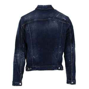 <b>Men's</b> <b>Summer</b> Denim <b>Jacket</b> Coated Waterproof Casual Outwear Button-Up Breathable OEM Product Direct Factory Wholesale 2026 - Product Image 2