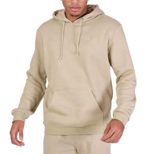 Plain Dyed Premium Design Men's Fleece Pullover Hoodie Custom Plus Size Regular Fit Drop Shoulder Printed Eco-Friendly High - Product Image 6