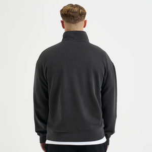 Sudadera con Capucha Personalizada para Hombre, de Alta Calidad, 100% Algodón, Estilo Urbano, Forro Polar Técnico, Impermeable, Corte Ajustado, para Primavera y Otoño - Product Image 3