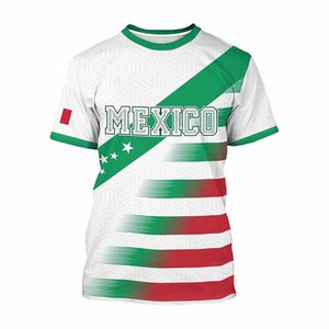Men's Soccer Jersey Short-Sleeved Sports Training Shirt Breathable Athletic Casual <b>T</b>-Shirt Fan's Soccer Jersey - Product Image 1