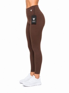 Leggings tricotés moulants à effet froncé pour femme, décontractés, pour la course en extérieur, le fitness, respirants, rehausseurs de fessiers, yoga, écologiques - Product Image 4
