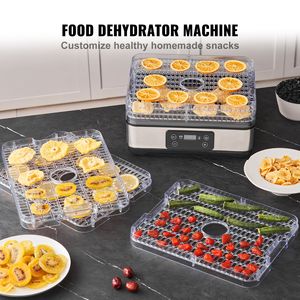 Essiccatore Elettrico per Alimenti a 5 Ripiani 300W con Timer Digitale Regolabile e Temperatura Controllata per Uso Domestico, Essiccatore per Frutta - Product Image 2