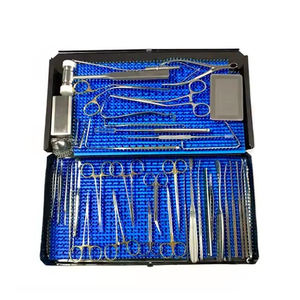 Rhinoplasty Surgical Instrument <b>Set</b> Manual CE Certified Class I Surgical Tools Kit Blue <b>Case</b> - Product Image 4