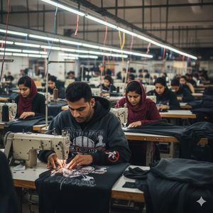 Sudadera con capucha 2026 New Rex Fit Sports Premium personalizada con estampado DTG, lavado ácido, OEM, forro polar grueso, estilo urbano, con cremallera completa - Product Image 4