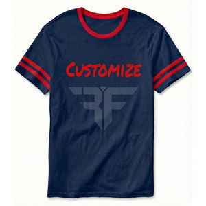 Camiseta de Alta Calidad para Hombre, 100% Algodón, Cuello Redondo, Manga Corta, Talla Grande, Transpirable, de Secado Rápido - Product Image 4