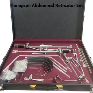 Retractor Autoajustable Thomson de Calidad Premium con Cuchillas Ajustables de Acero Inoxidable Alemán para Cirugía Abdominal, con Certificación CE - Product Image 4