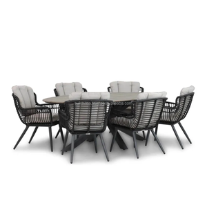 Garden Impressions Juego de comedor Edison de 8 asientos-Diseño elegante con durabilidad superior-Muebles de exterior - Product Image 1