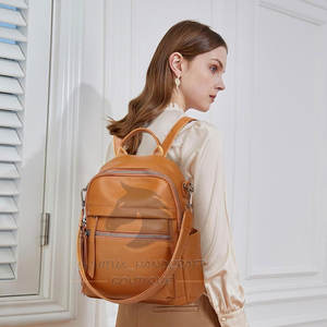 Mochila de Cuero de Primera Calidad Recién Llegada, Mochila de Cuero Cómoda, Mochila de Cuero Genuino - Product Image 6