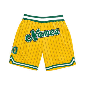 Pantalones Cortos Deportivos para Hombre de Calidad Premium con Estampado OEM 2026, Diseño de Malla Transpirable, Doble Capa, Estilo Béisbol - Product Image 4