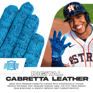 Meilleurs gants de frappe en cuir numérique antidérapants et durables pour softball, série Cold, gants de frappe pour baseball fabriqués par Adiha Impex - Product Image 2