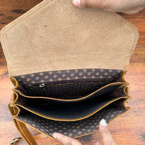 Bolso cruzado de cuero de grano completo hecho a mano con estilo vintage bolso de mujer de cuero genuino vintage bolsos personalizados de lujo occidental - Product Image 5