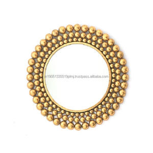 Modern Vintage Iron Wall <b>Mirror</b> Home Decor Metal Framed Decorative <b>Hanging</b> <b>Mirror</b> for <b>Bathroom</b> India - Product Image 3