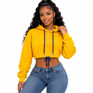 Sudadera de Forro Polar 100% Algodón con Diseño de Logotipo Personalizado de la Hermandad HMR, Nueva Tendencia, Alta Calidad, Invierno, Manga Larga para Mujer - Product Image 1