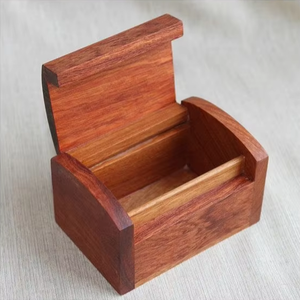 Cajas de Almacenamiento de Madera Ecológicas Pulimentadas de Estilo Indio Moderno, Diseño Tallado de Calidad, Decoración para el Hogar, Joyería, Forma Rectangular, Directo de Fábrica - Product Image 1